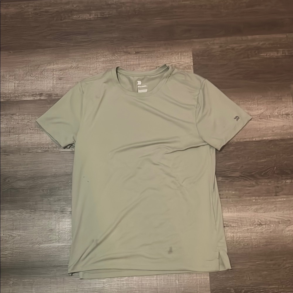 Men's Green Athletic Shirt